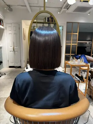 ミディアム 髪質改善/ボブ /韓国/erikoのヘアスタイル