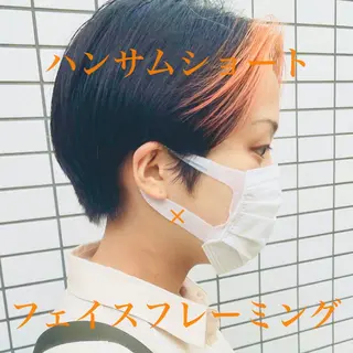 ショート カラー ショートボブ縮毛矯正 髪質改善のプロ山道潤のヘアスタイル