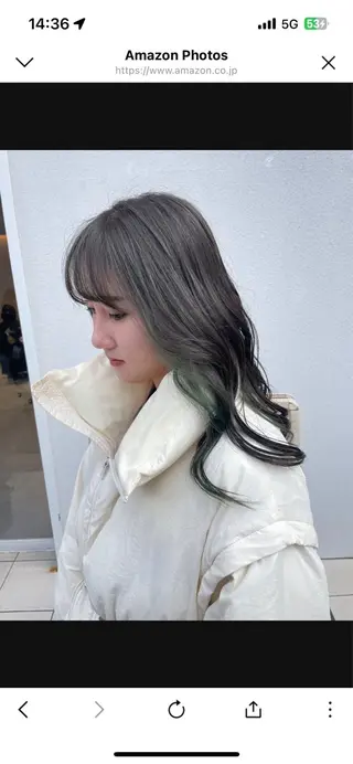 セミロング カラー ✨艶髪職人艶カラー✨ 中本輝人のヘアスタイル