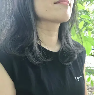 カラー ママ美容師 ＊ヒマワリのヘアスタイル