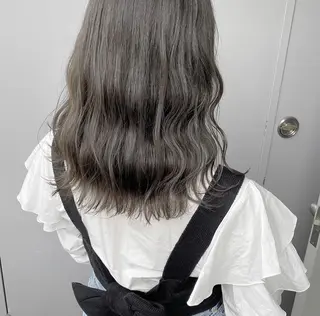 ミディアム カラー 🌈本物の髪質改善 森田涼平のヘアスタイル