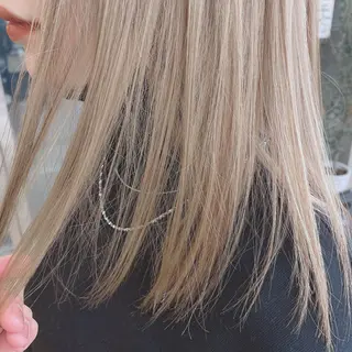 ロング メンズ縮毛矯正 ニュアンスパーマのヘアスタイル