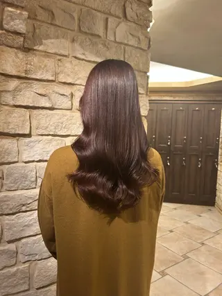 カラー Mei /オリーブ カラー/アレンジのヘアスタイル