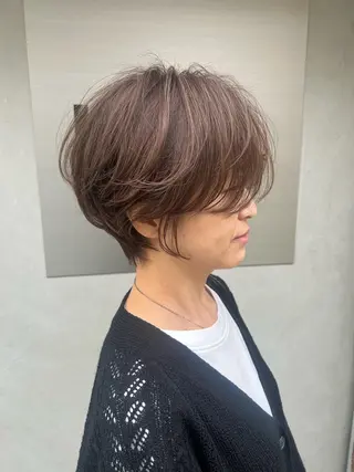 ショート カラー 久保亮太 /大人ショートのヘアスタイル