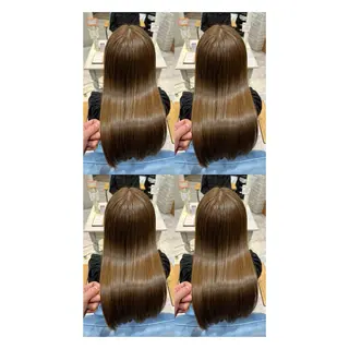 ロング カラー 店長✨レイヤー✖️ 髪質改善✖️韓国ヘアのヘアスタイル