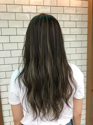 ロング カラー 竹嶌 健吾のヘアスタイル