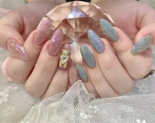 ネイル ラッキースター 大人気店のネイルデザイン