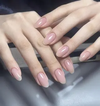 ネイル By moonネイル 🌷ワンホン/韓国風のネイルデザイン