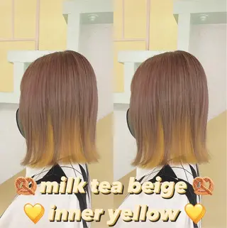 カラー 渋谷:インナーカラー ／🍒エリカ🍒のヘアスタイル