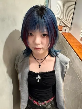 ミディアム カラー 優作 〜圧倒的信頼〜のヘアスタイル