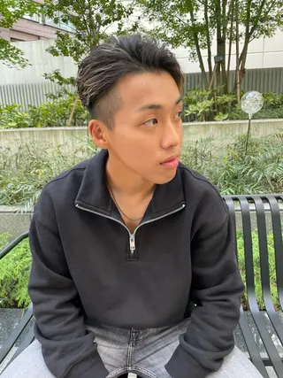 ショート メンズ 亀井隆汰/メンズ専門 パーマ特化美容師のヘアスタイル