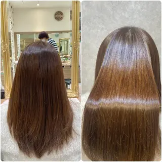 ロング ✨美髪／縮毛矯正 講師 ／塚田健✨のヘアスタイル