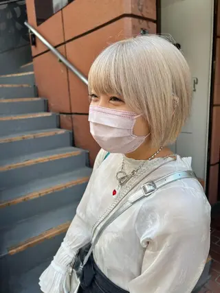 ショート カラー 🌻【ショート特化 美容師】いつき🌻のヘアスタイル