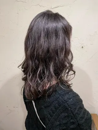 セミロング パーマ メンズ特化/パーマ指 名No.1/百瀬太郎のヘアスタイル