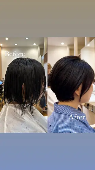 ショート BEAUTRIUM 265所属・カットモデル/ 大森弘貴のヘアスタイル