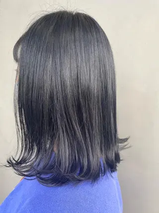 ミディアム aoi ♡グレージュ ・ベージュカラーのヘアスタイル