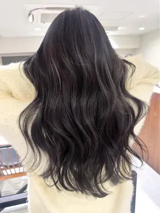 ロング カラー Amaretto かなのヘアスタイル