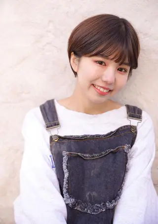 ショート カラー ショートヘア特化 似合せが得意🤩のヘアスタイル