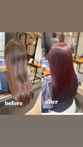 ロング カラー haru新宿所属・新宿/美髪/髪質改善 🫧リョウ🫧のヘアスタイル