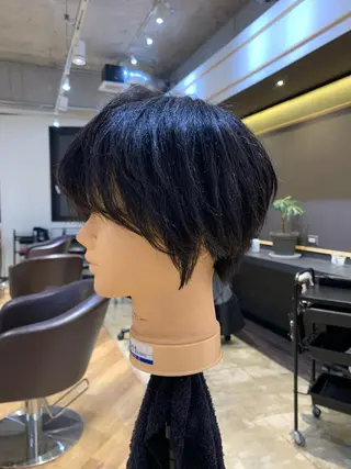 ショート RIGO hair所属・トクシ ーのヘアスタイル