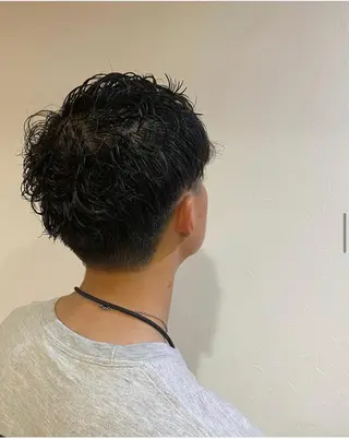 パーマ メンズ Ate by little所属・青木 梢のヘアスタイル