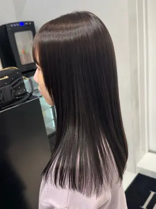 ロング カラー 原宿 ツヤカラー🫧 ちり🍎のヘアスタイル