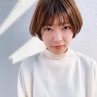 ショート カラー CODE.LINE所属・中川 竜誠のヘアスタイル