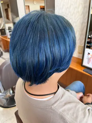 ショート カラー メンズ 熊谷 はつなのヘアスタイル