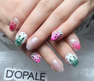 ネイル D‘OPALE所属・DOPALE、もも 彦奇のネイルデザイン