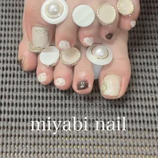 ネイル miyabi nail 桂川駅近くのネイルデザイン