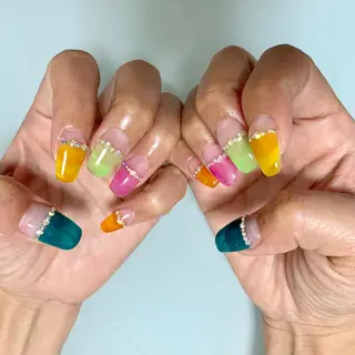 ネイル 🌙🫧CHARME (RUKA)🦋🫧のネイルデザイン