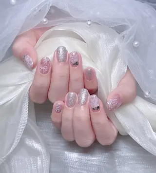 ネイル 🎀も ものネイルデザイン