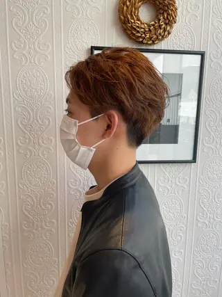 ショート カラー メンズ ⭐️髪質改善⭐️ 大野輝のヘアスタイル