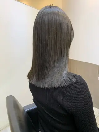 ミディアム カラー 💈平島 拓也💈のヘアスタイル