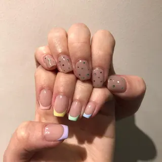 ネイル 黒葛原 めぐみのネイルデザイン