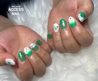 ネイル access nailのネイルデザイン