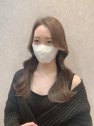 ロング カラー 🩷韓国ヘア/ヨシン モリ🩷Maikaのヘアスタイル