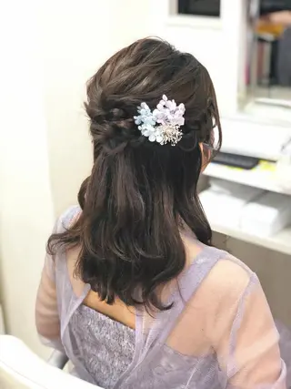 ヘアアレンジ laera 佐藤のヘアスタイル
