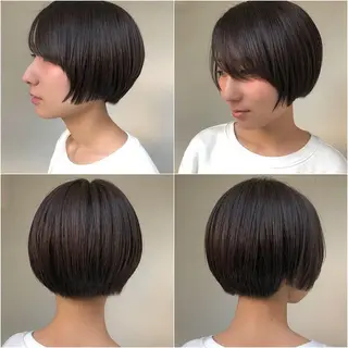ショート カラー BRUNTJET所属・MAEDA MADOKAのヘアスタイル