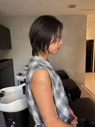 ショート カラー 吉武 茂暉のヘアスタイル