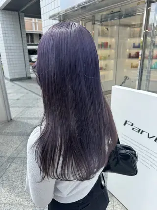 ロング カラー ParveMix🍀 藤原愛未のヘアスタイル