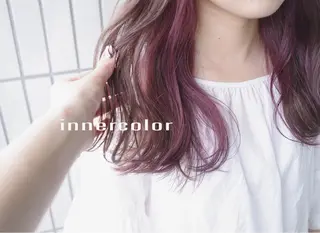 セミロング カラー etore 矢場町 南沙希のヘアスタイル