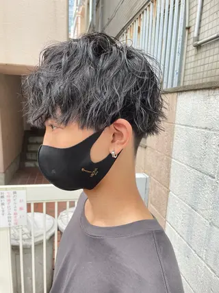 ミディアム 渋谷 メンズヘア⭐️ タニグチヨシユキのヘアスタイル
