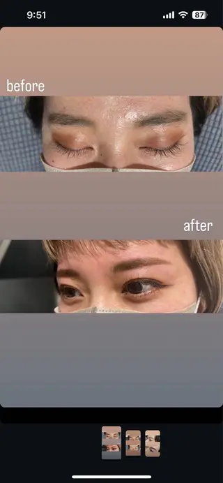 🌟メンズ特化🌟 やまもと　ゆめみの眉毛・アイブロウイメージ