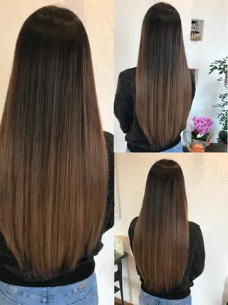 ロング 美容室 ソンリエのヘアスタイル