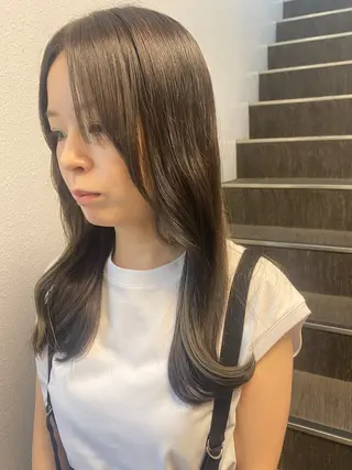 ロング 海外風レイヤー🥥 NANAのヘアスタイル