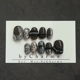 ネイル Ray. ちゅるん系ニュアンスのネイルデザイン