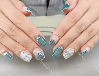 ネイル 神田 ココナッツのネイルデザイン