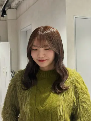 セミロング REVE by kiitos所属・小川 藍 / 🥣⟡ カラーモデル募集中のヘアスタイル