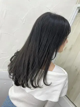 セミロング カラー 失敗したくない人へ ハイトーン美容師のヘアスタイル